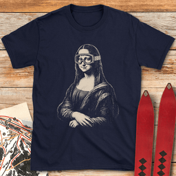 Mona Shreds T Shirt Gift For Skier
