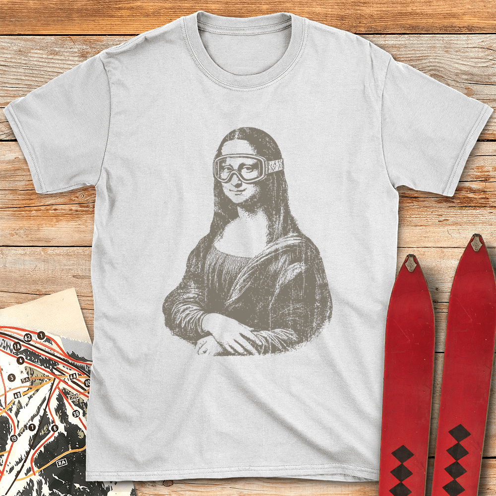 Mona Shreds T Shirt Gift For Skier