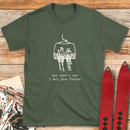Met Your Father T Shirt Gift For Dad