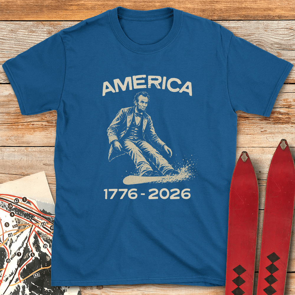 Lincoln Snowboards 250 T Shirt Gift For Snowboarder