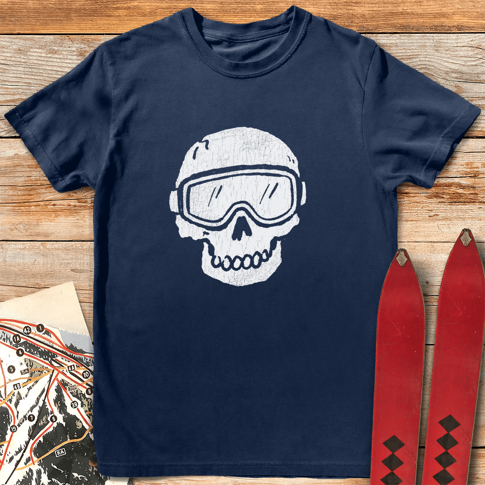 Ride Or Die T Shirt Gift For Skier