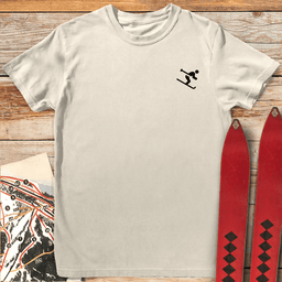 Pocket Tuck T Shirt Gift For Skier