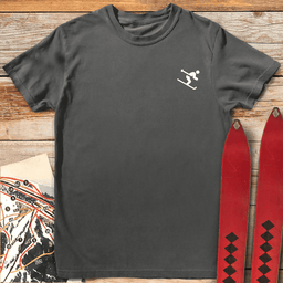 Pocket Tuck T Shirt Gift For Skier