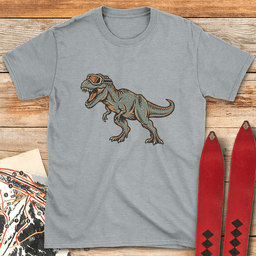 Rex Shreds T Shirt Gift For Skier