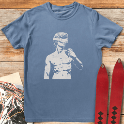 David Shreds T Shirt Gift For Skier