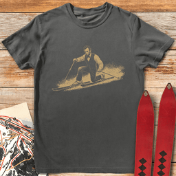 Lincoln Telemark T Shirt Gift For Skier