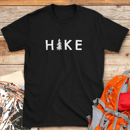 Hike Tree T Shirt Gift For Skier