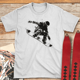 Ink Rider T Shirt Gift For Skier