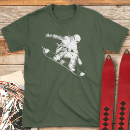 Ink Rider T Shirt Gift For Skier