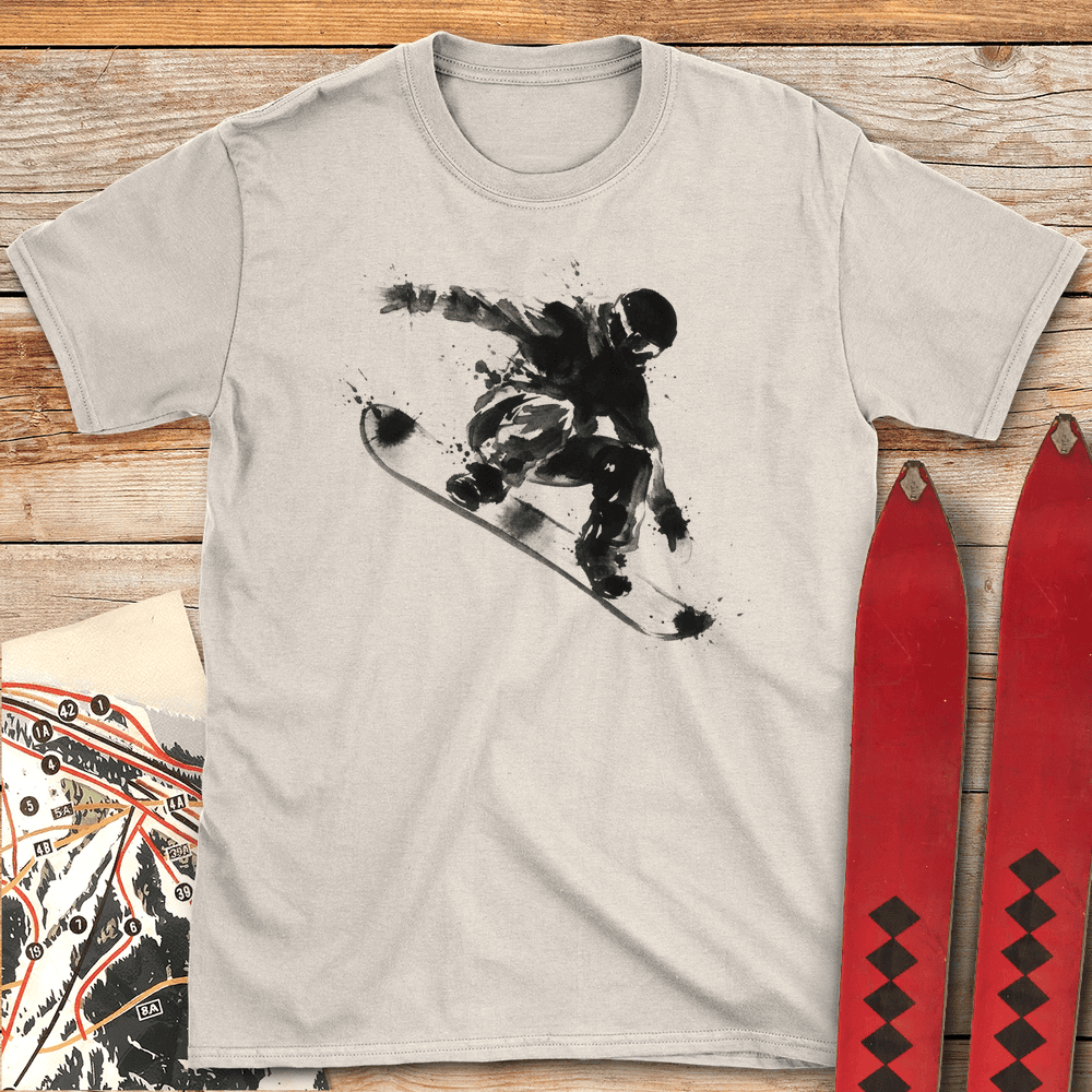 Ink Rider T Shirt Gift For Skier