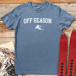 Off Season Skier T Shirt Gift For Skier