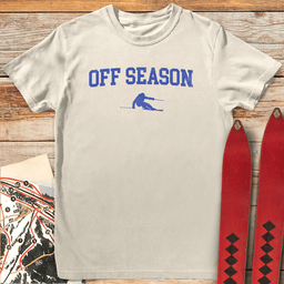 Off Season Skier T Shirt Gift For Skier