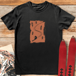 Glade Life T Shirt Gift For Skier