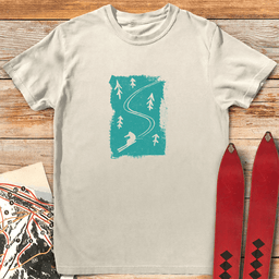 Glade Life T Shirt Gift For Skier