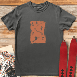 Glade Life T Shirt Gift For Skier