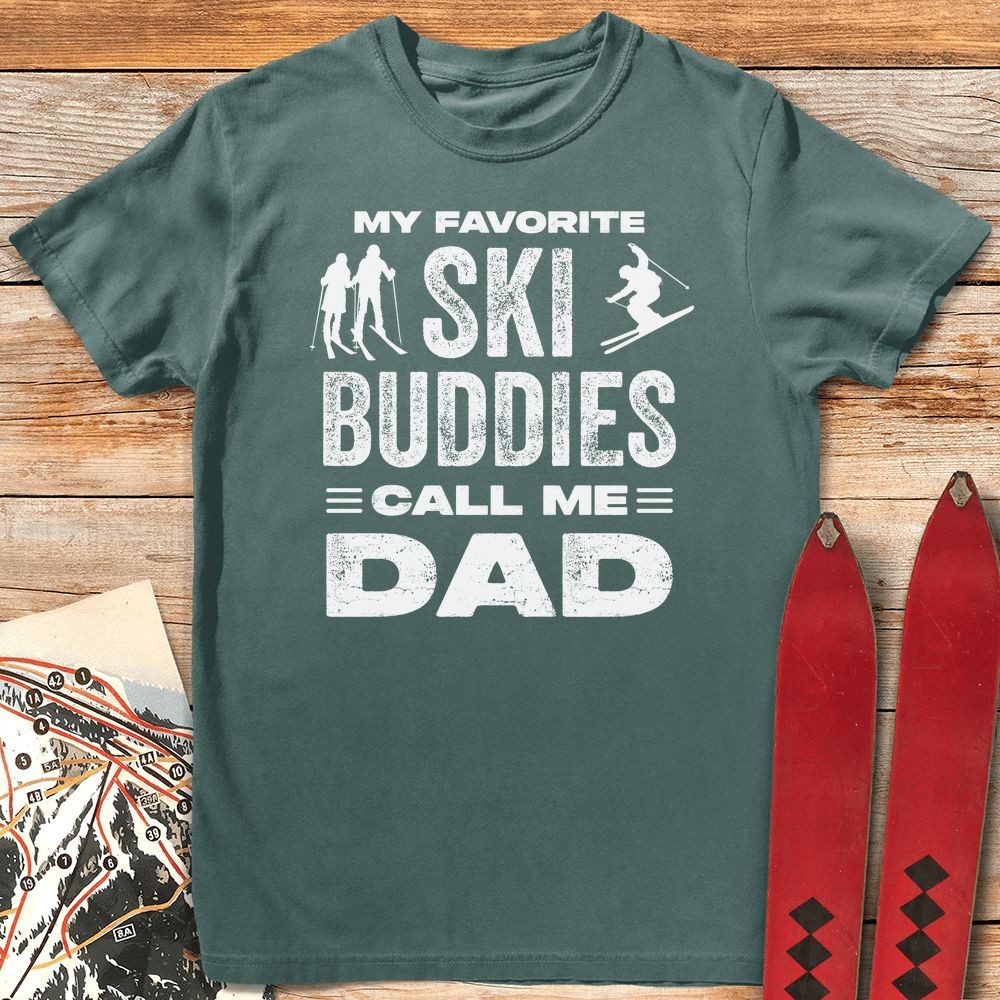 Favorite Buddies T Shirt Gift For Skier