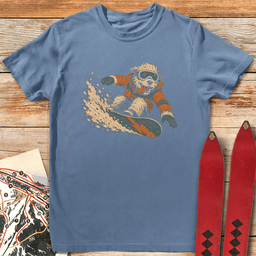 Canine Snowboarder T Shirt Gift For Snowboarder