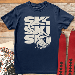 Liquid Carve T Shirt Gift For Skier