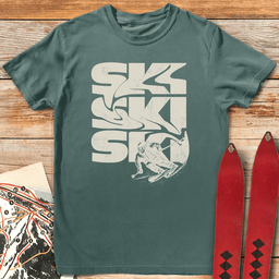 Liquid Carve T Shirt Gift For Skier
