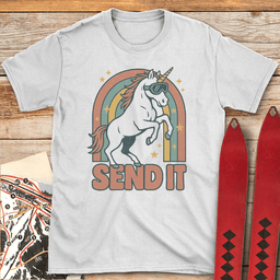 Send Pony T Shirt Gift For Skier