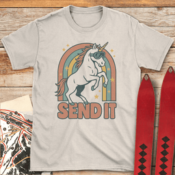 Send Pony T Shirt Gift For Skier
