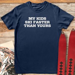 My Kids RIP T Shirt Gift For Skier
