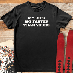My Kids RIP T Shirt Gift For Skier
