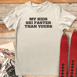 My Kids RIP T Shirt Gift For Skier