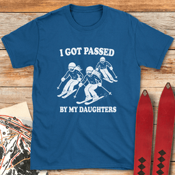 Passed By Daughters Ski T Shirt Gift For Skier