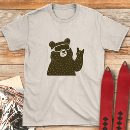 Rad Bear T Shirt Gift For Skier