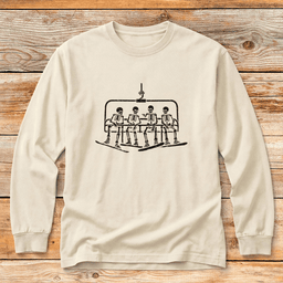 Dead Shred Board Crew T Shirt Gift For Skier