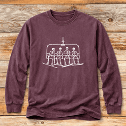 Dead Shred Board Crew T Shirt Gift For Skier
