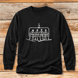 Dead Shred Board Crew T Shirt Gift For Skier