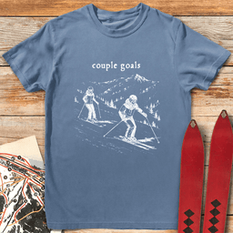 Couple Goals T Shirt Gift For Skier