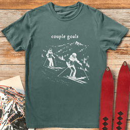 Couple Goals T Shirt Gift For Skier