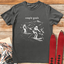 Couple Goals T Shirt Gift For Skier