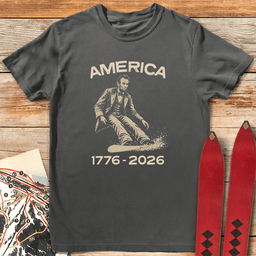 Lincoln Snowboards 250 T Shirt Gift For Snowboarder
