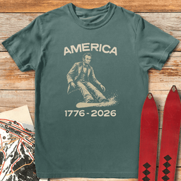 Lincoln Snowboards 250 T Shirt Gift For Snowboarder