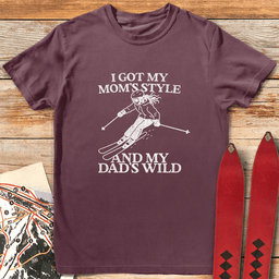 Mom Style Dad Wild T Shirt Gift For Mom