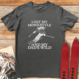 Mom Style Dad Wild T Shirt Gift For Mom