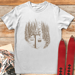 Nowhere Fast T Shirt Gift For Skier