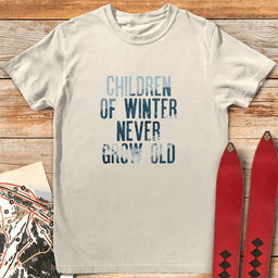 Children Of Winter T Shirt Gift For Skier