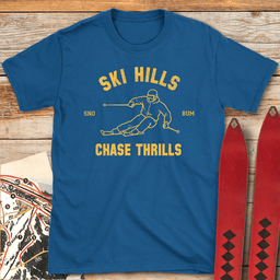 Chase Trills T Shirt Gift For Skier