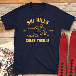 Chase Trills T Shirt Gift For Skier