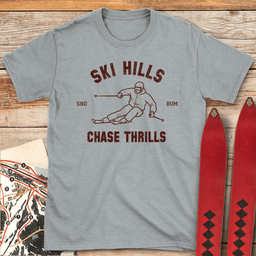 Chase Trills T Shirt Gift For Skier
