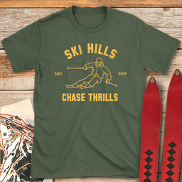 Chase Trills T Shirt Gift For Skier