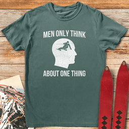 One Thing Man Ski T Shirt Gift For Skier