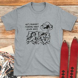 Cheating With Snow T Shirt Gift For Skier