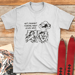 Cheating With Snow T Shirt Gift For Skier