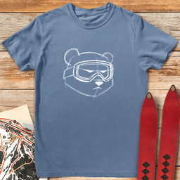 Send IT Bear T Shirt Gift For Skier